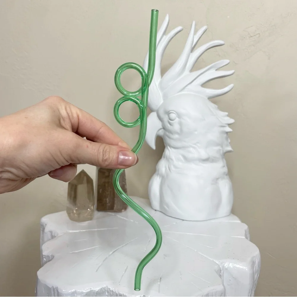 Krazy Straw Pineapple Plastic Sipper Cup 🍍